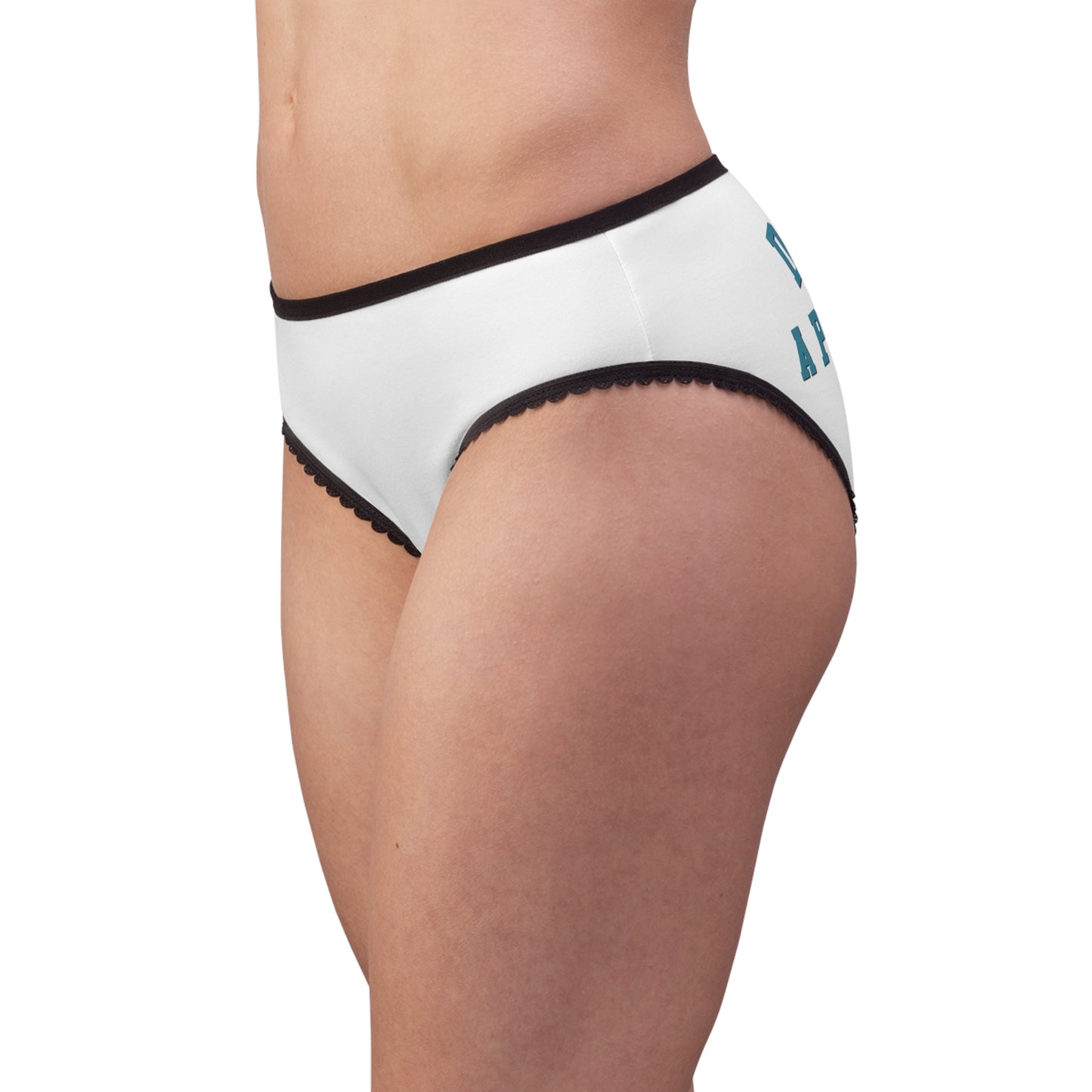 Donkeys Apparel Co. Women's Briefs — Vintage Logo Cotton-Look Bikini Panties
