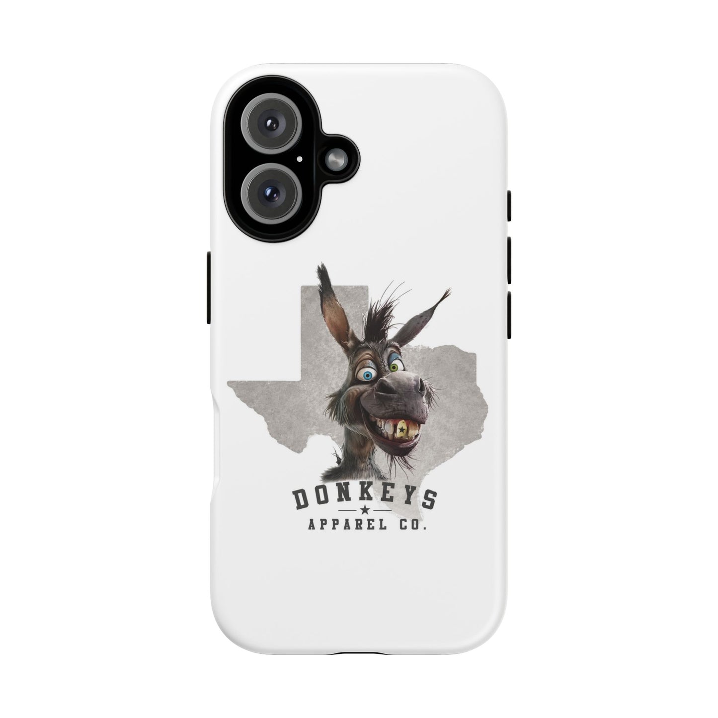 Donkeys Apparel Co. Texas Donkey Phone Case – Funny Cartoon Donkey Protective Cover