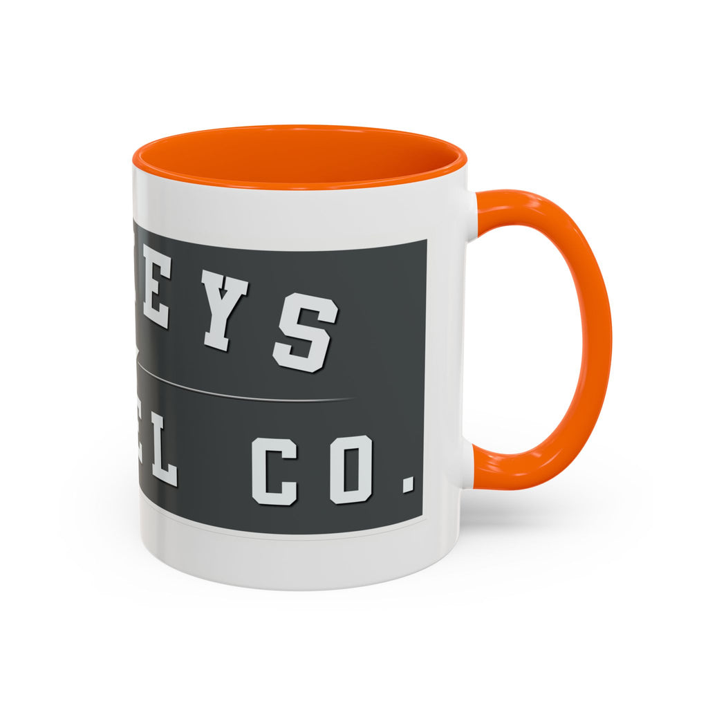 Donkeys Apparel Co. Accent Coffee Mug – Vintage Logo 11/15oz