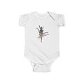 Ballerina Bunny Infant Bodysuit — Cute Ballet Bunny Baby Onesie