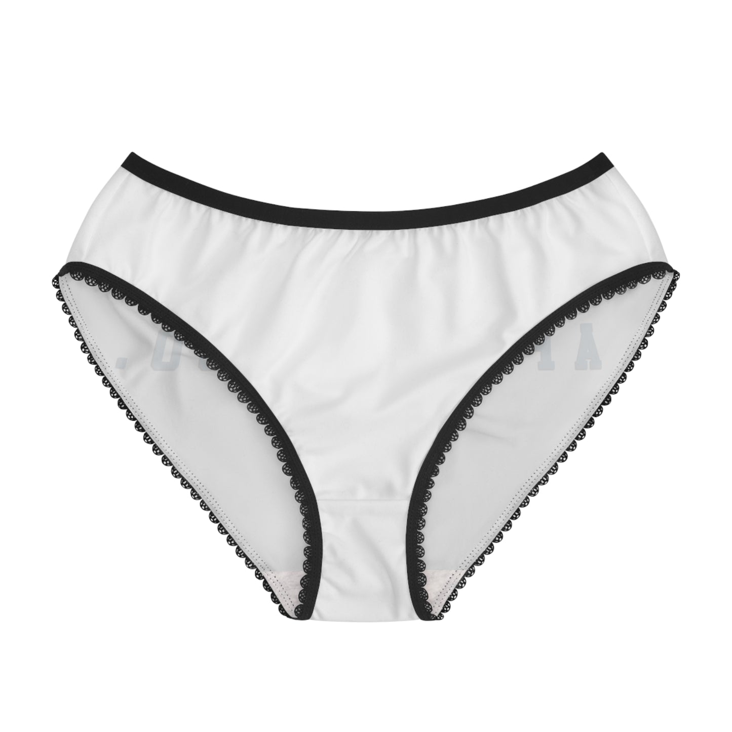 Donkeys Apparel Co. Women's Briefs — Vintage Logo Cotton-Look Bikini Panties