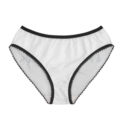 Donkeys Apparel Co. Women's Briefs — Vintage Logo Cotton-Look Bikini Panties