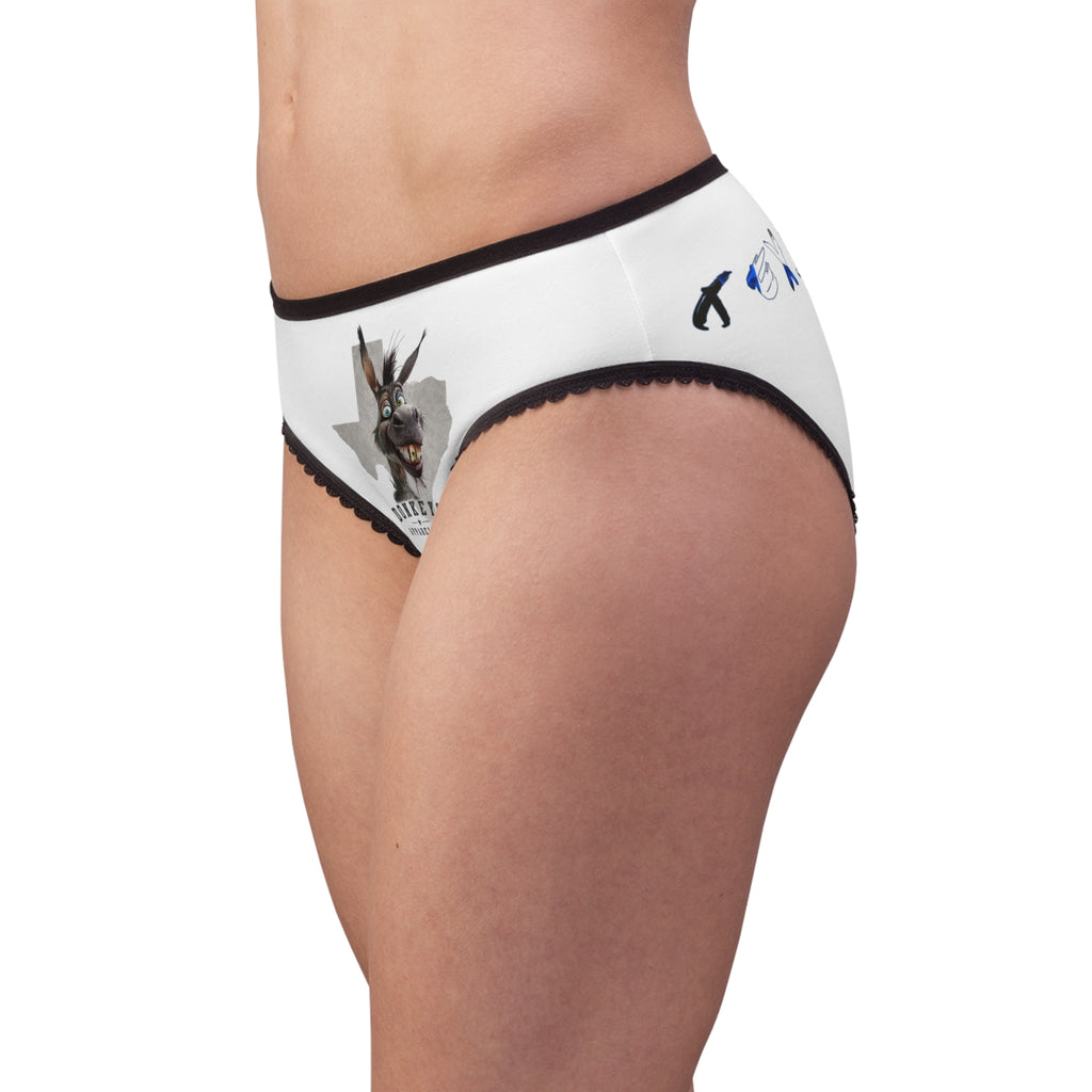 Texas Tough Donkey Women's Briefs — Funny State Pride Underwear