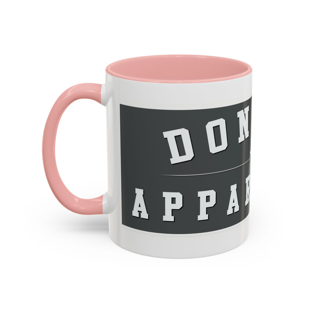 Donkeys Apparel Co. Accent Coffee Mug – Vintage Logo 11/15oz