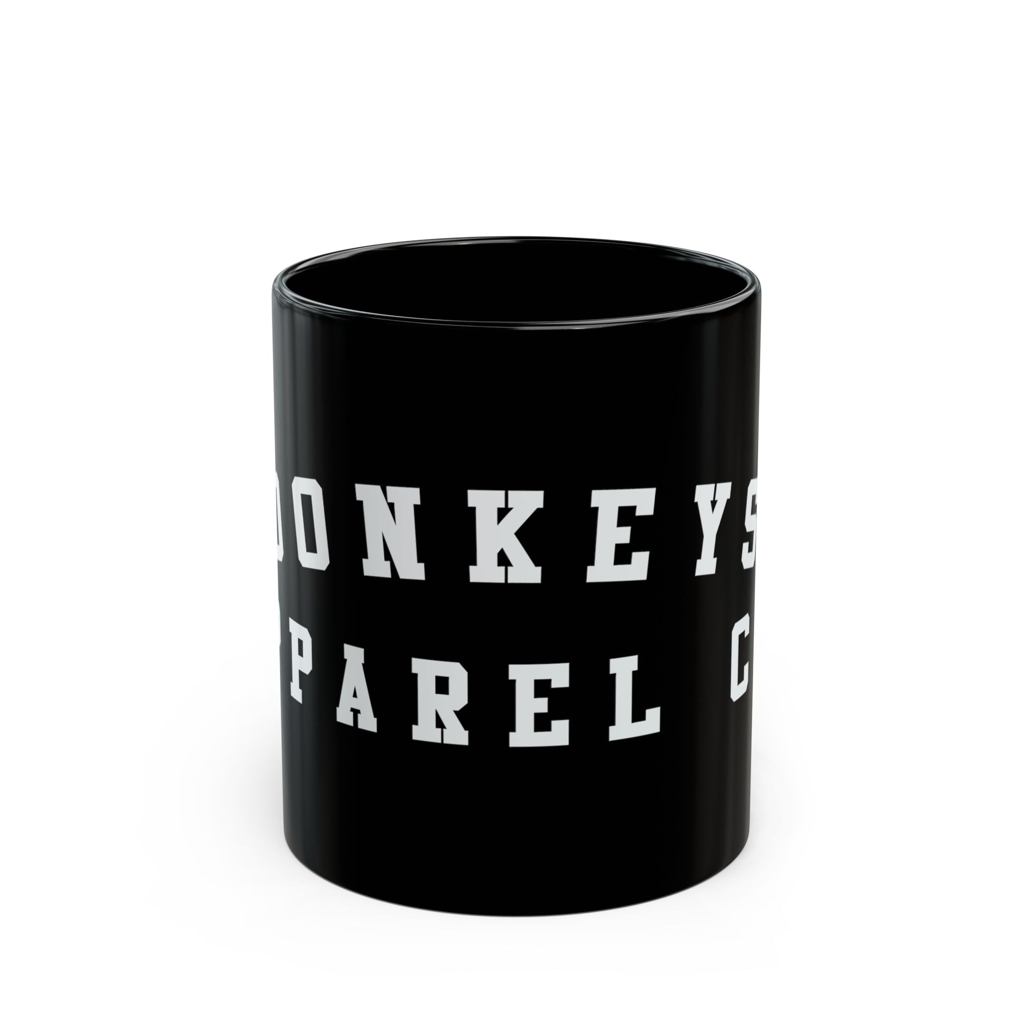 Black Mug — Donkeys Apparel Co. Classic Logo Coffee Cup (11oz & 15oz)
