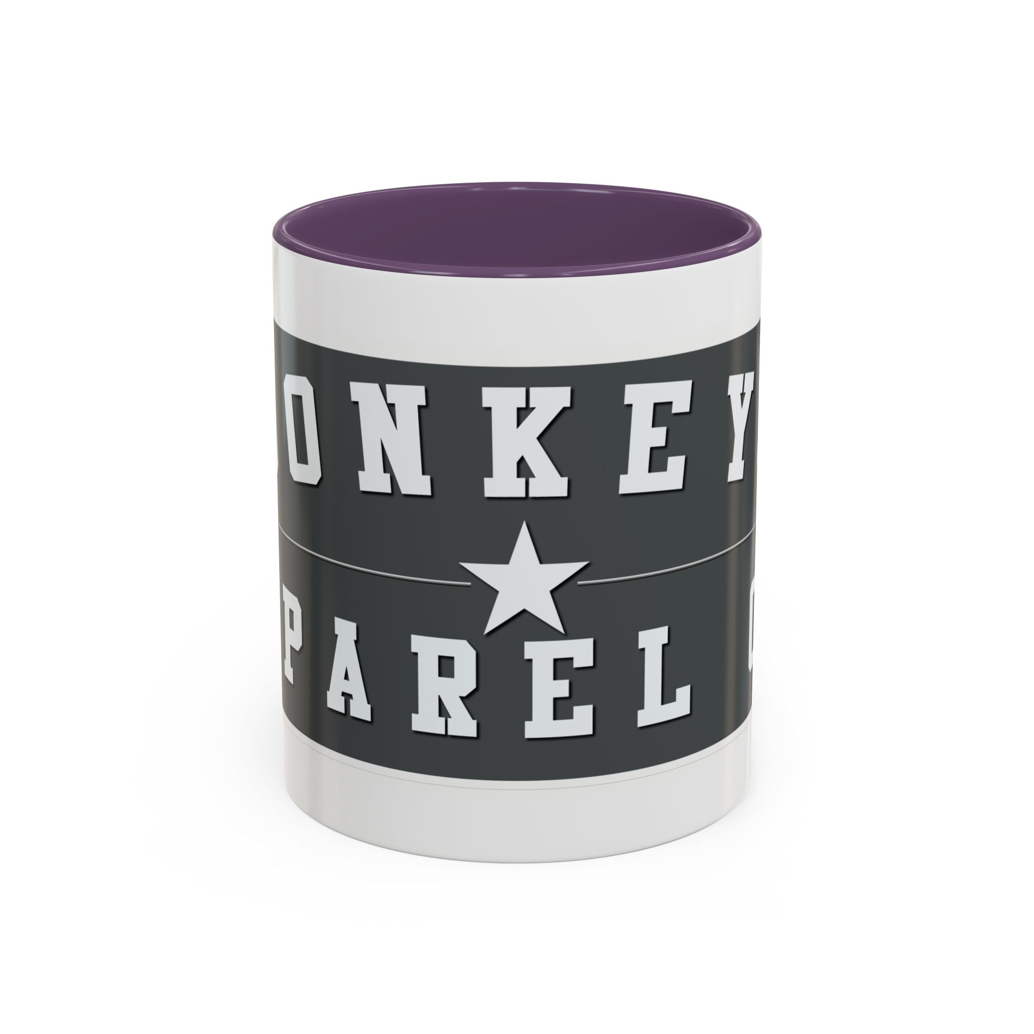 Donkeys Apparel Co. Accent Coffee Mug – Vintage Logo 11/15oz