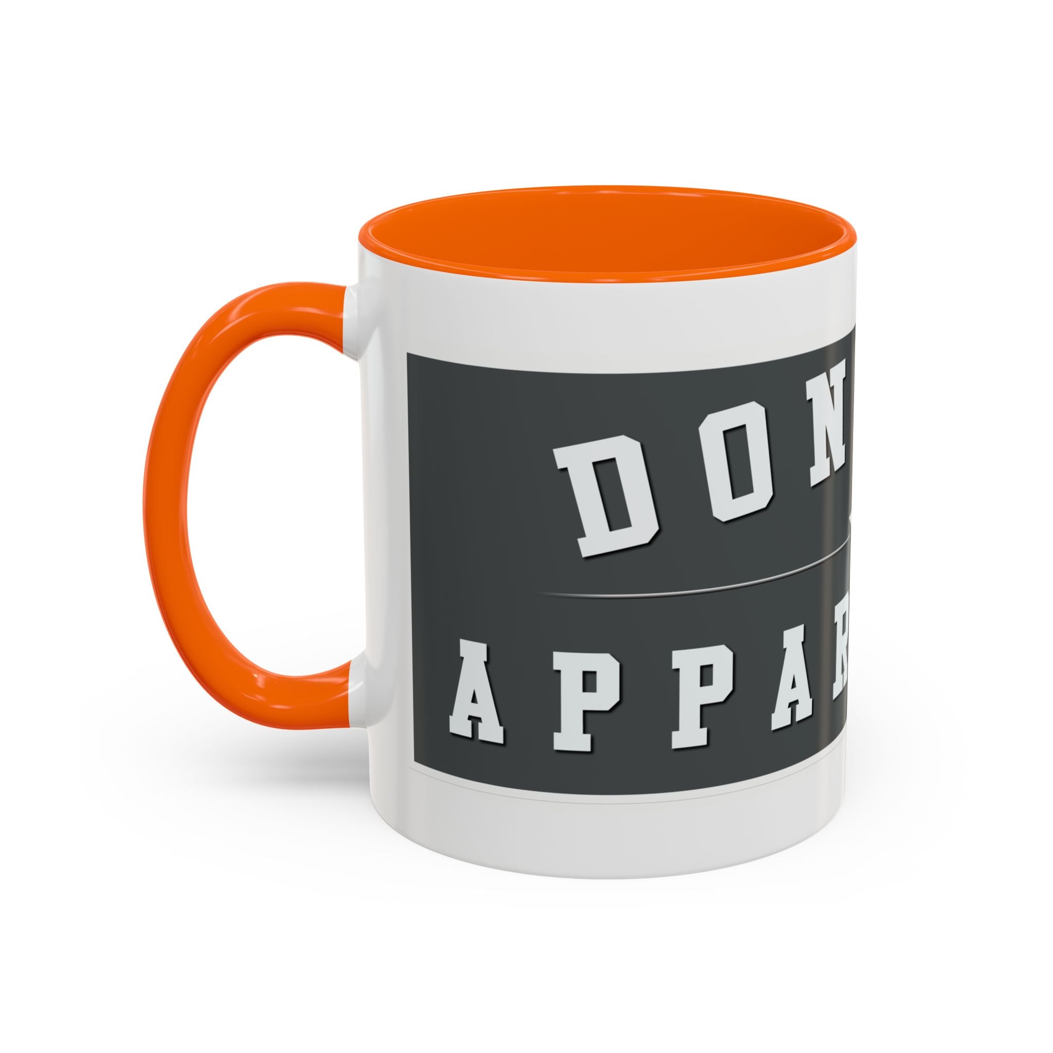 Donkeys Apparel Co. Accent Coffee Mug – Vintage Logo 11/15oz