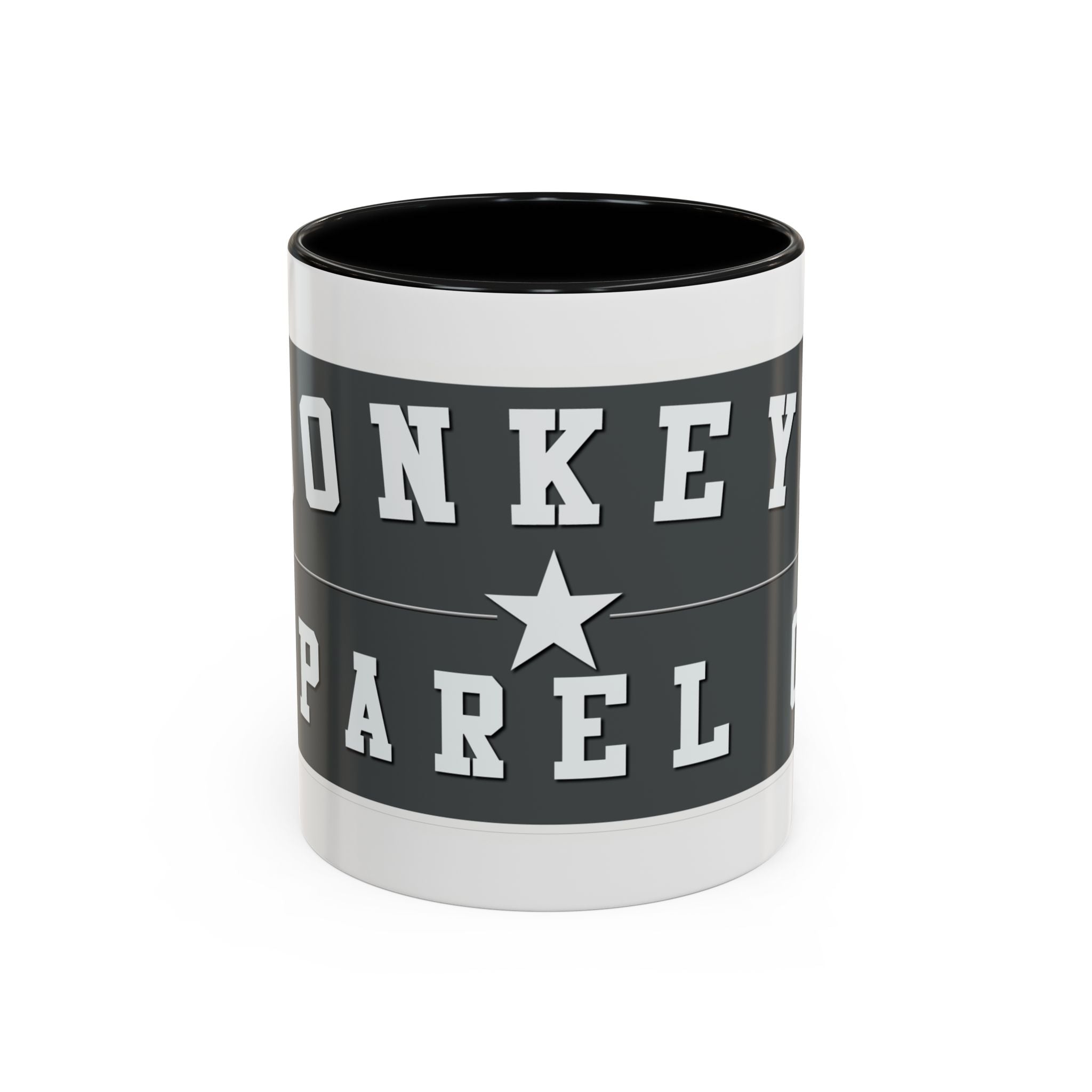 Donkeys Apparel Co. Accent Coffee Mug – Vintage Logo 11/15oz