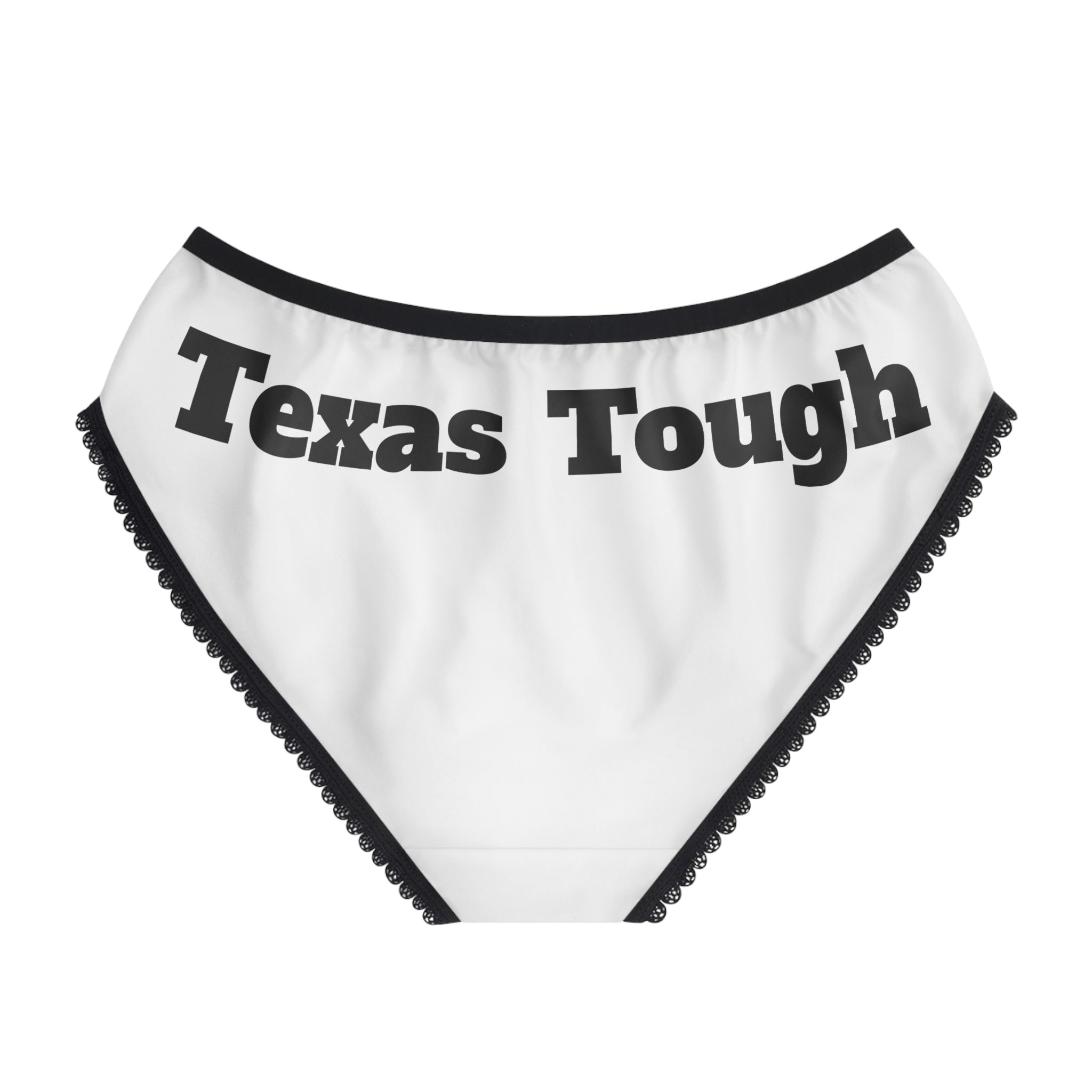 Donkey Logo Women's Briefs — "Texas Tough" Novelty Cotton-Feel Panties