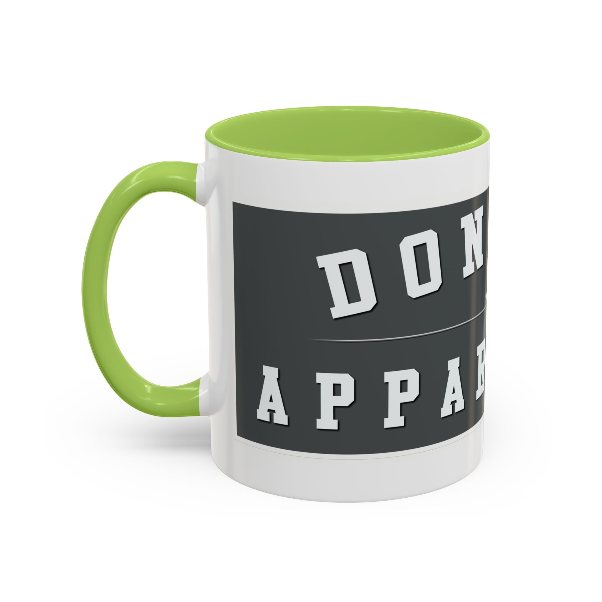 Donkeys Apparel Co. Accent Coffee Mug – Vintage Logo 11/15oz