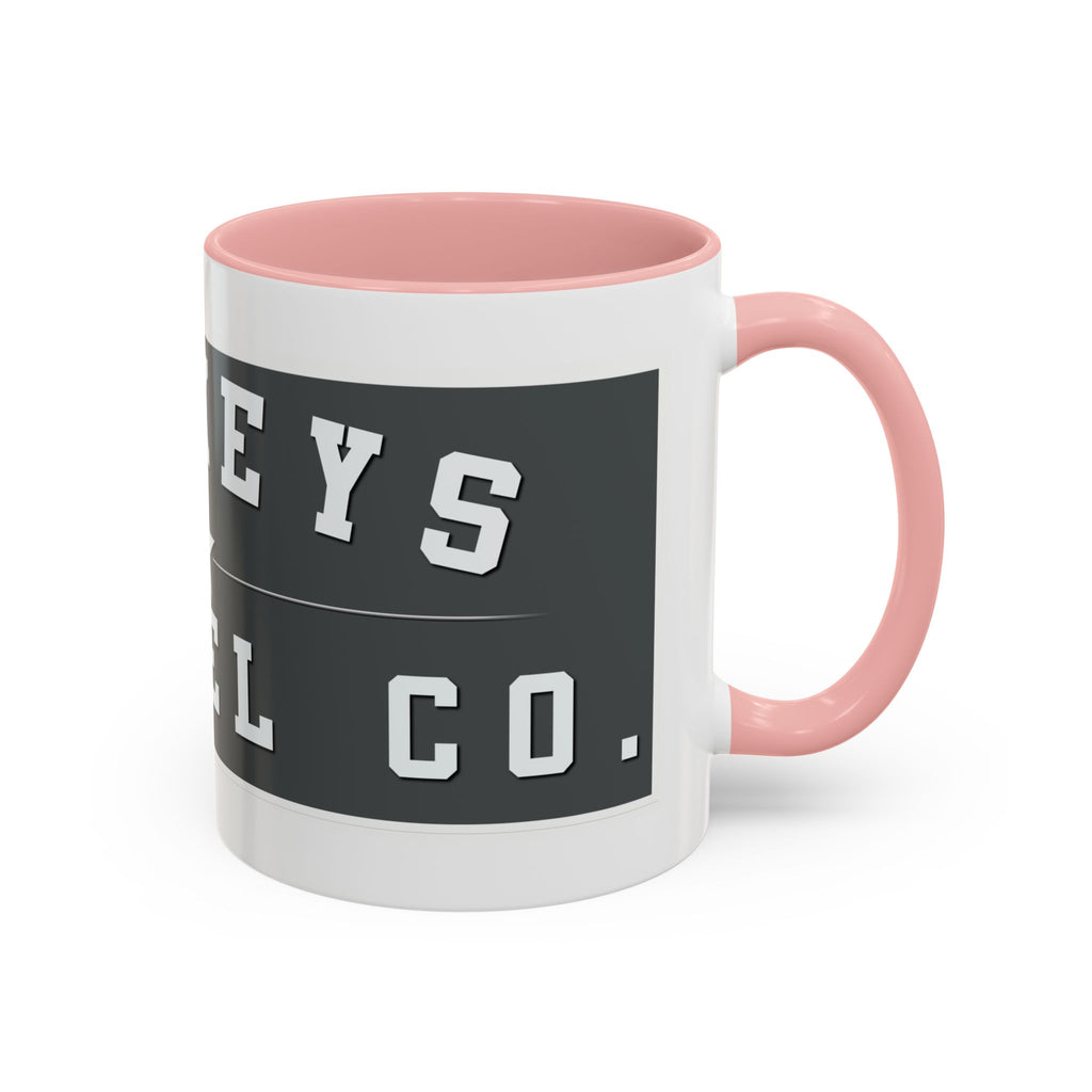 Donkeys Apparel Co. Accent Coffee Mug – Vintage Logo 11/15oz