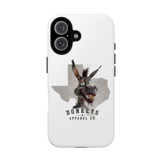 Donkeys Apparel Co. Texas Donkey Phone Case – Funny Cartoon Donkey Protective Cover