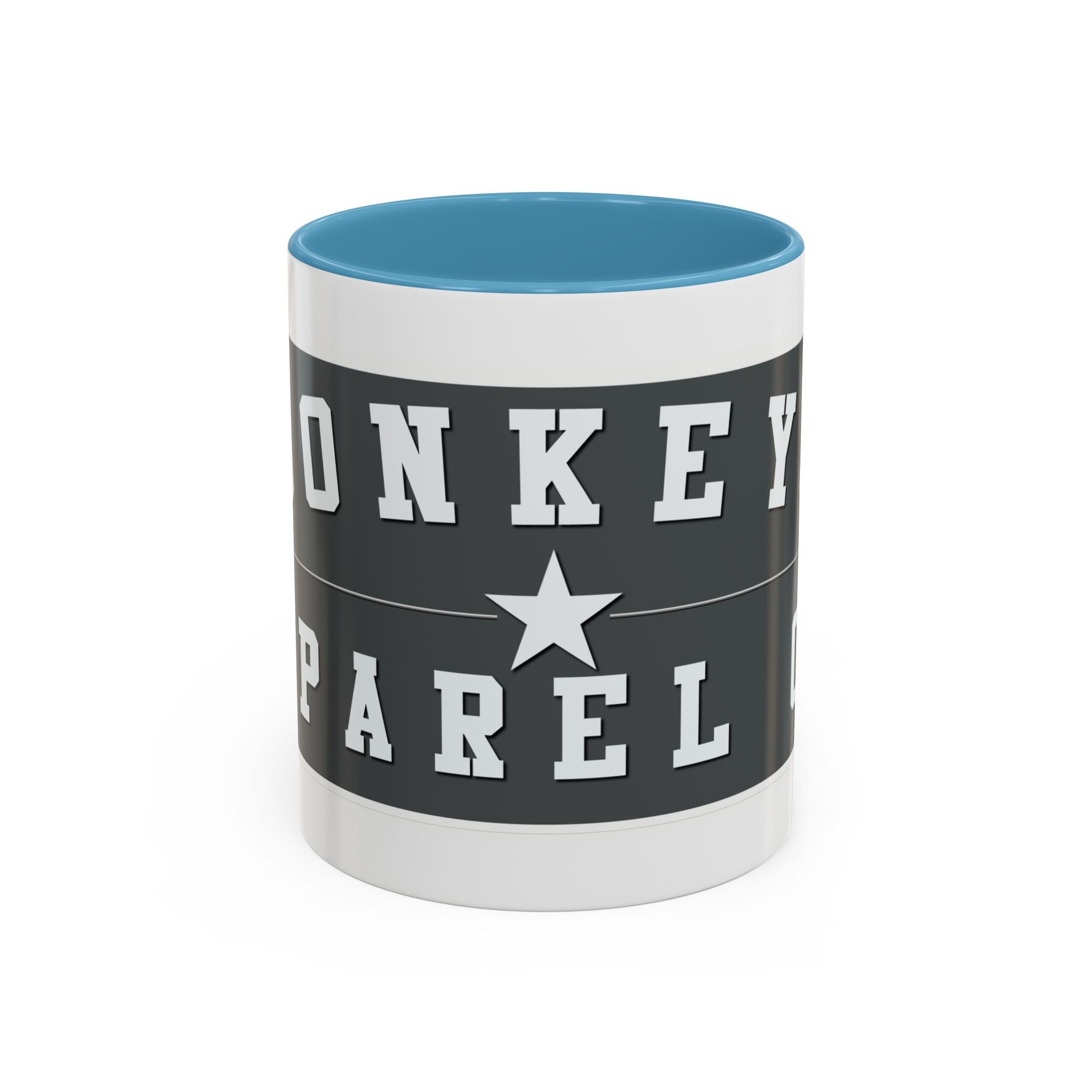 Donkeys Apparel Co. Accent Coffee Mug – Vintage Logo 11/15oz