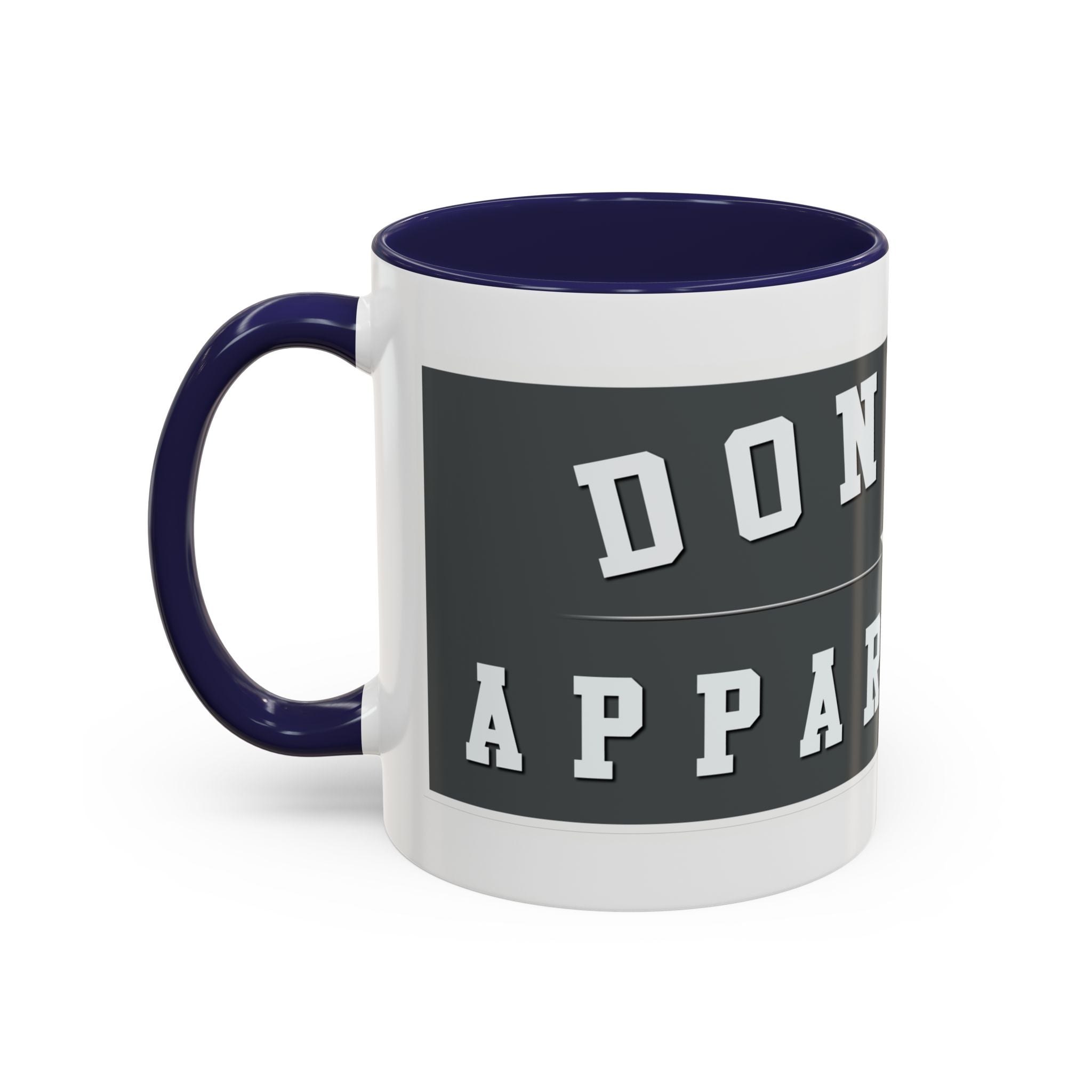 Donkeys Apparel Co. Accent Coffee Mug – Vintage Logo 11/15oz