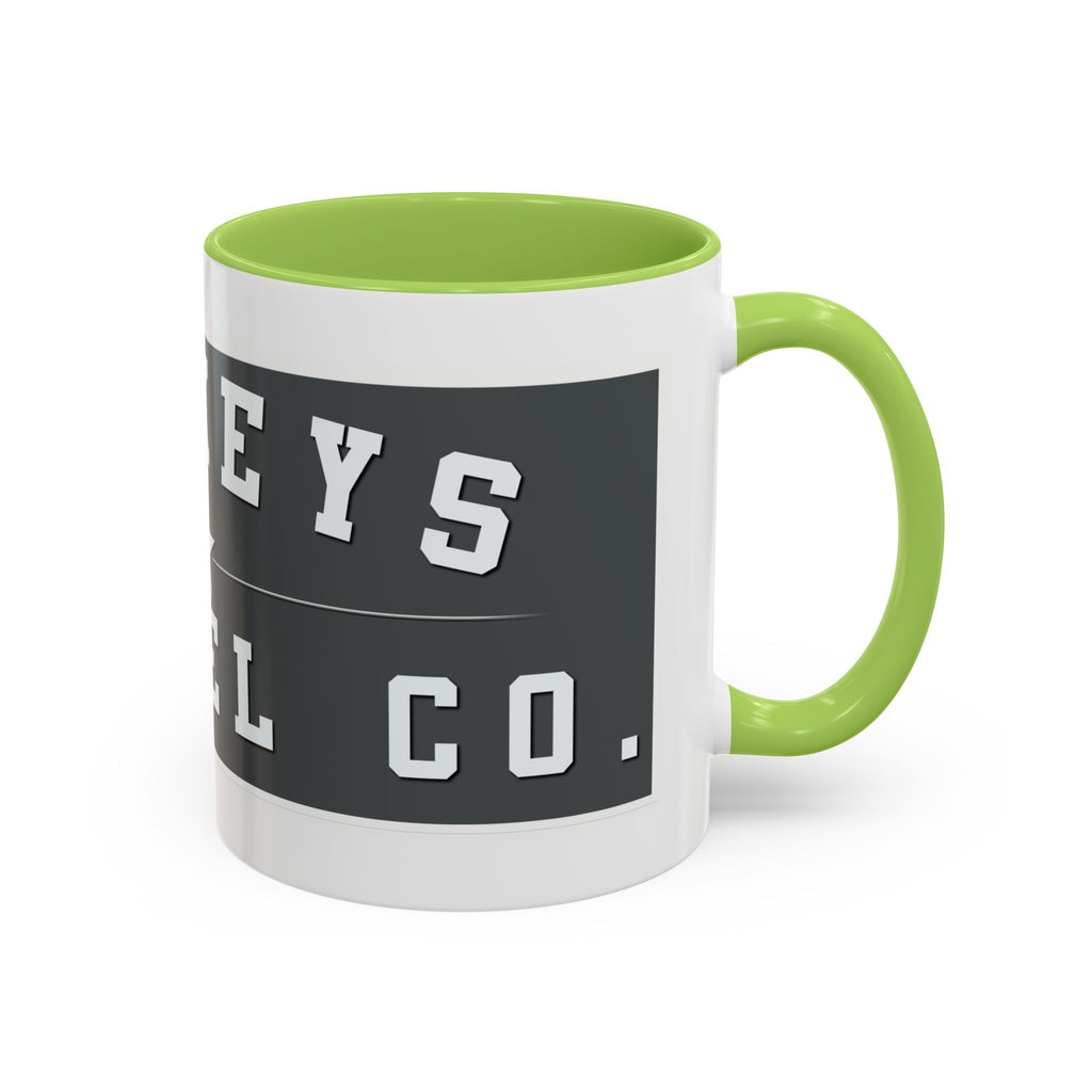 Donkeys Apparel Co. Accent Coffee Mug – Vintage Logo 11/15oz