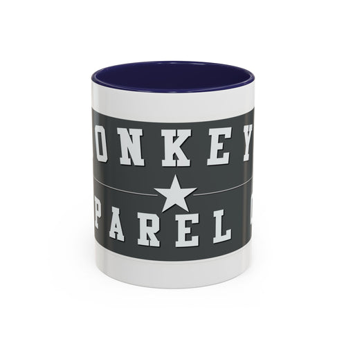 Donkeys Apparel Co. Accent Coffee Mug – Vintage Logo 11/15oz