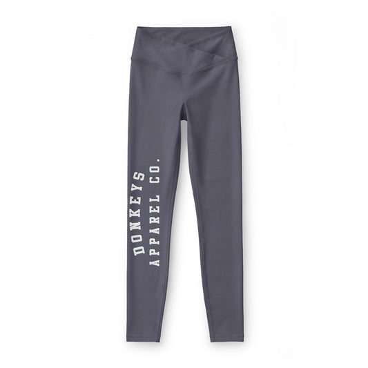 Donkeys Apparel Co. Women’s Luxe Leggings — High-Waist V-Stitch Activewear