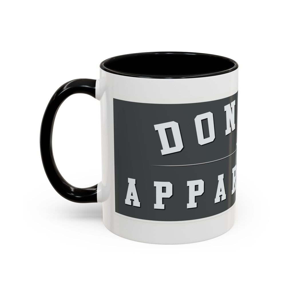 Donkeys Apparel Co. Accent Coffee Mug – Vintage Logo 11/15oz