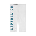Capri Leggings - Side Script 'APPAREL CO.' & 'DONKEYS' Athletic Crop Leggings