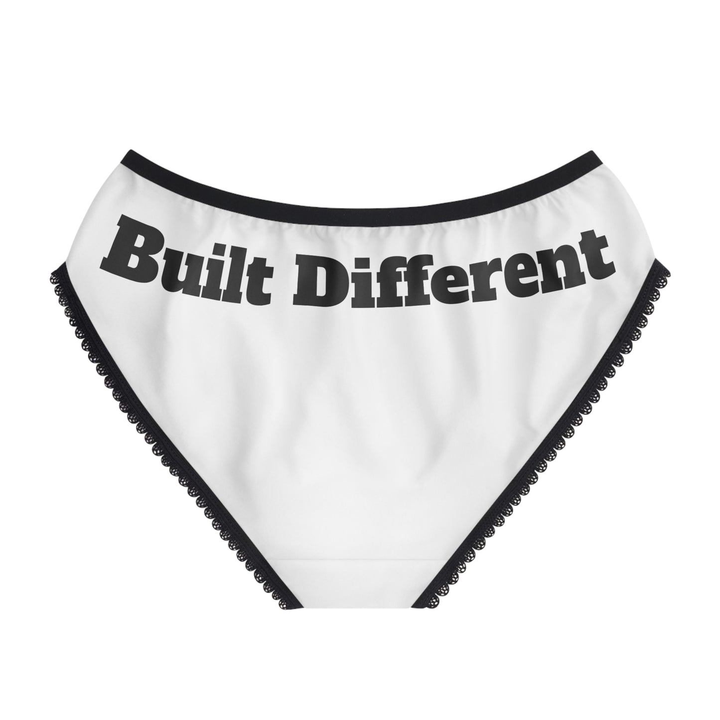 Donkeys Apparel Co. Women's Briefs —  " Built Different" Vintage Logo Cotton-Look Bikini Panties