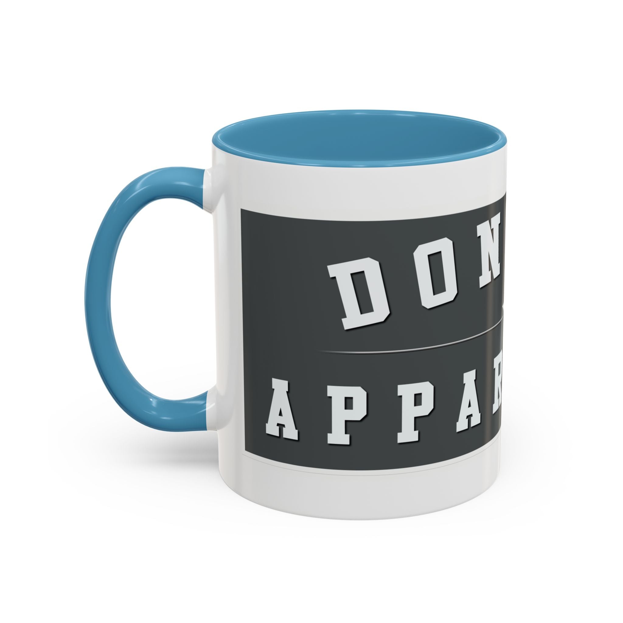 Donkeys Apparel Co. Accent Coffee Mug – Vintage Logo 11/15oz