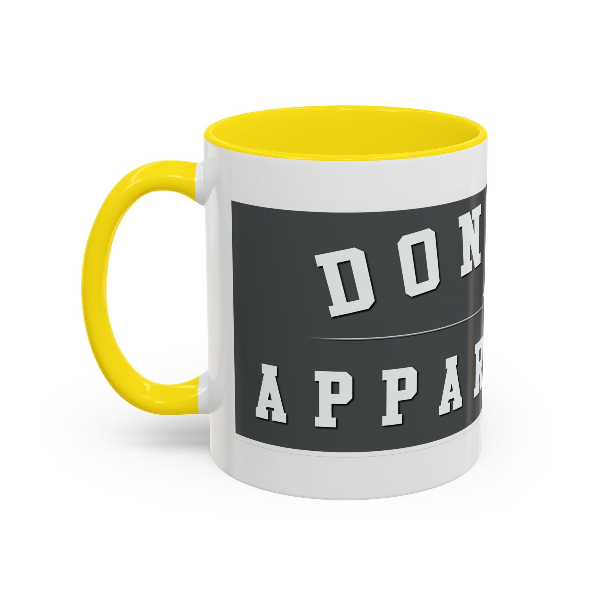 Donkeys Apparel Co. Accent Coffee Mug – Vintage Logo 11/15oz