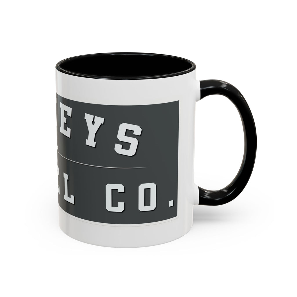 Donkeys Apparel Co. Accent Coffee Mug – Vintage Logo 11/15oz