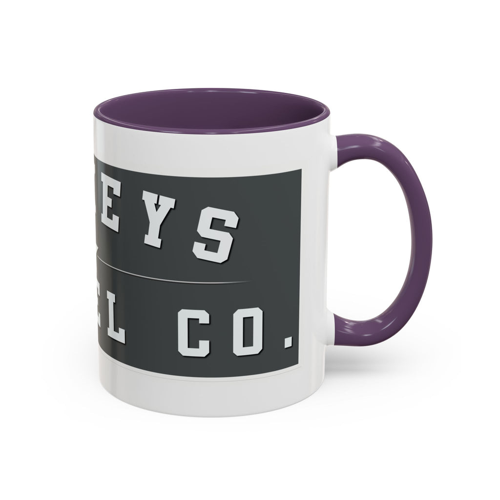 Donkeys Apparel Co. Accent Coffee Mug – Vintage Logo 11/15oz