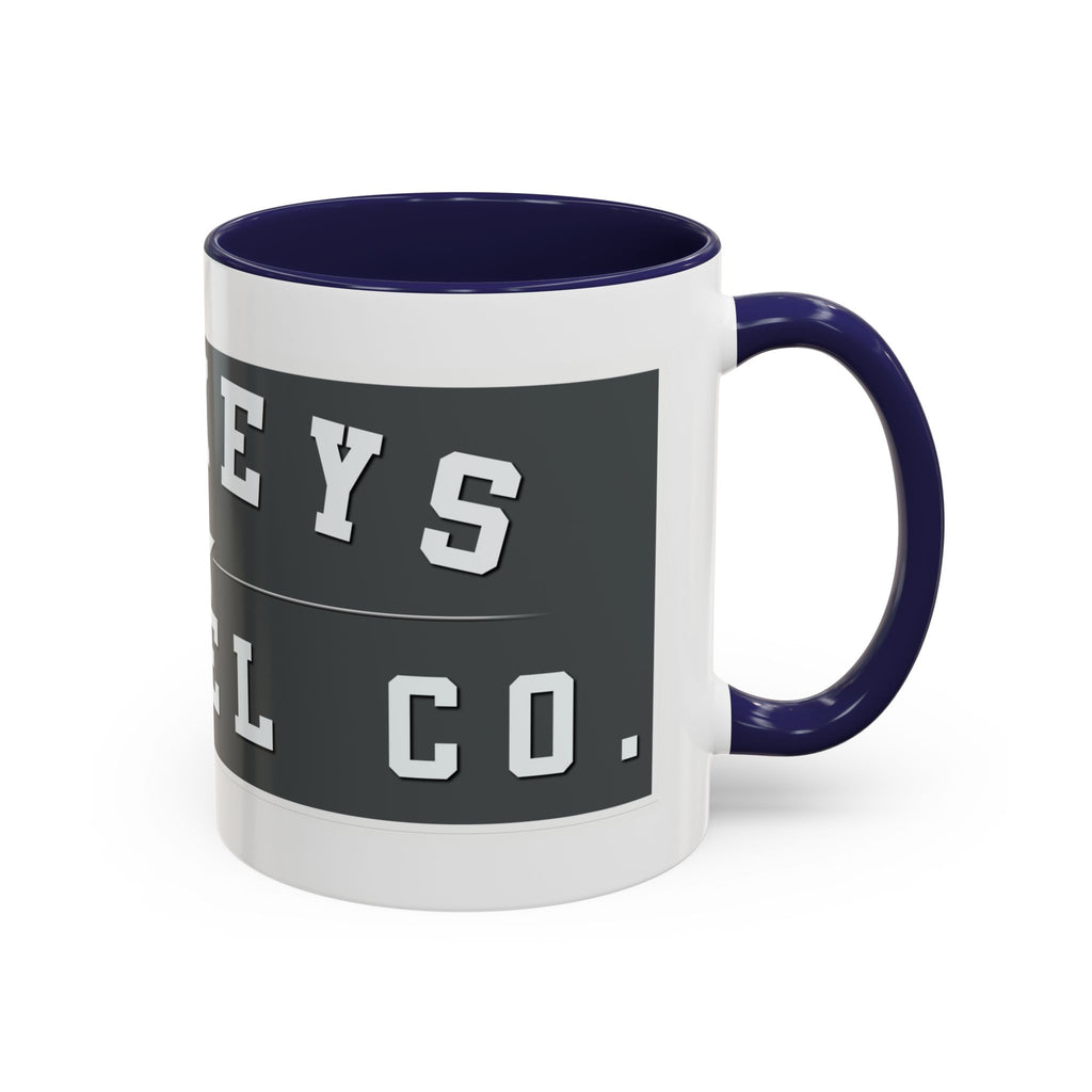 Donkeys Apparel Co. Accent Coffee Mug – Vintage Logo 11/15oz
