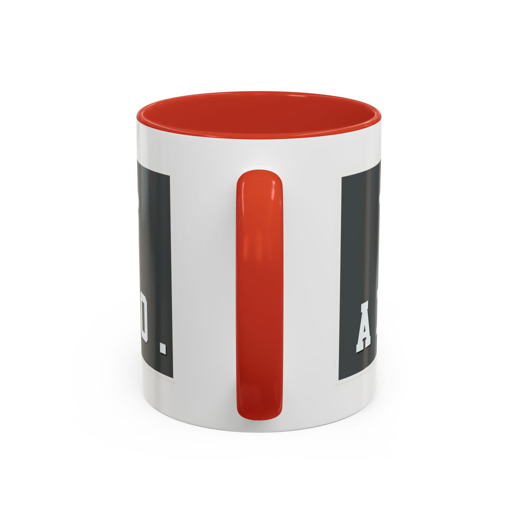 Donkeys Apparel Co. Accent Coffee Mug – Vintage Logo 11/15oz