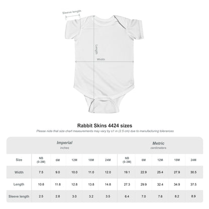 Ballerina Bunny Infant Bodysuit — Cute Ballet Bunny Baby Onesie