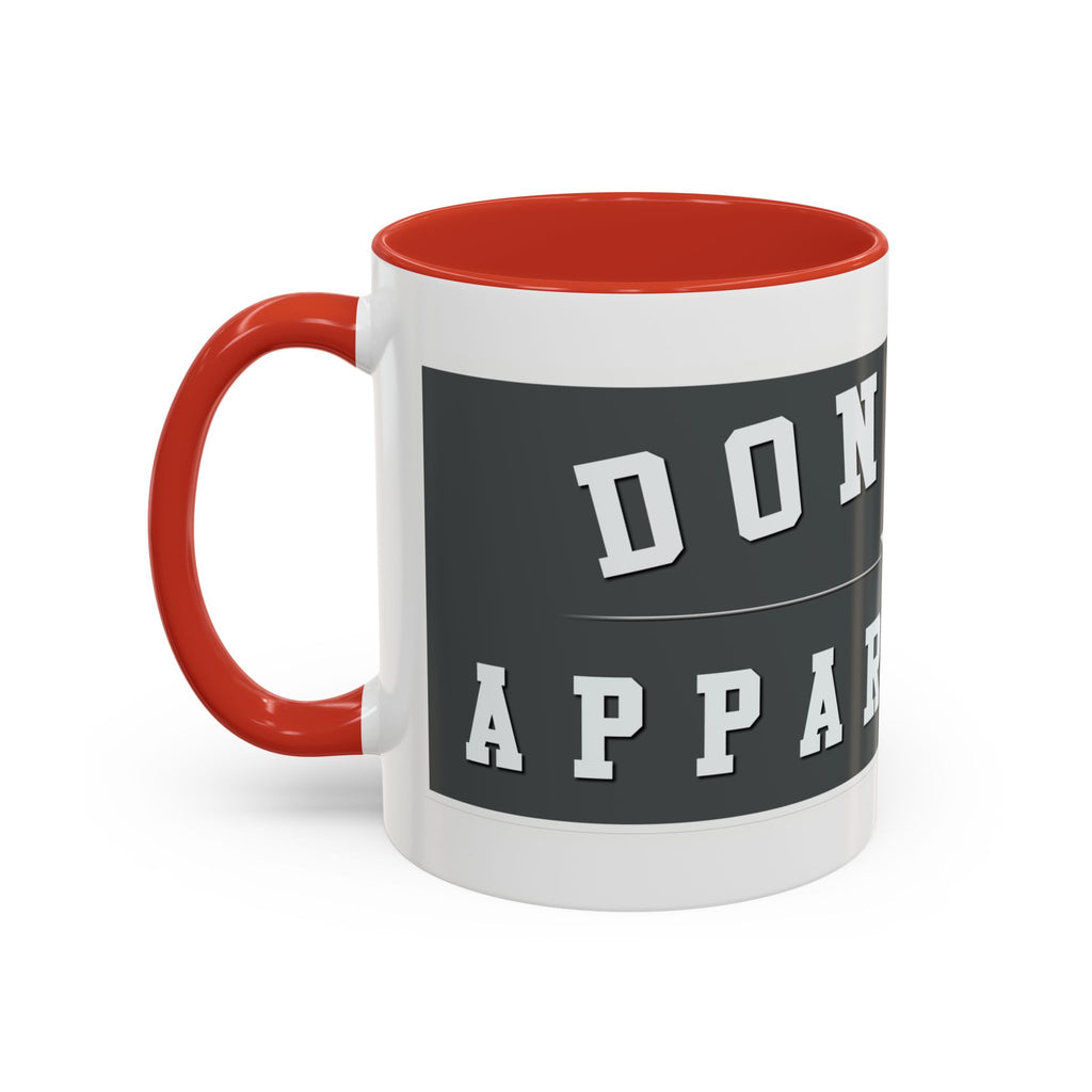Donkeys Apparel Co. Accent Coffee Mug – Vintage Logo 11/15oz
