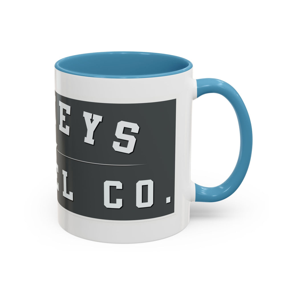 Donkeys Apparel Co. Accent Coffee Mug – Vintage Logo 11/15oz
