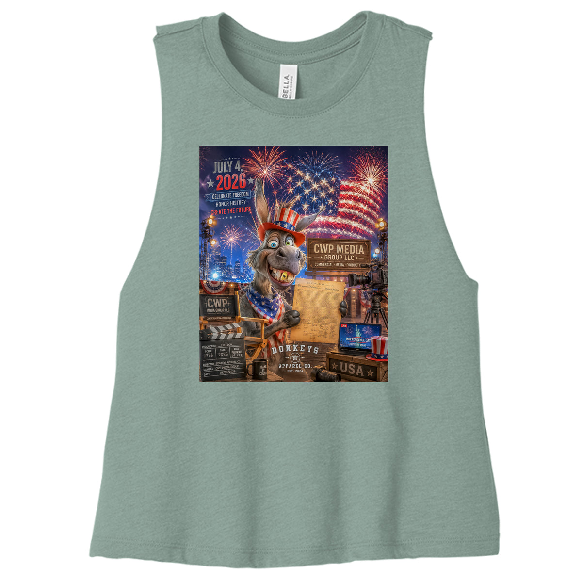 Heather Dusty Blue - 6682 - FRONT